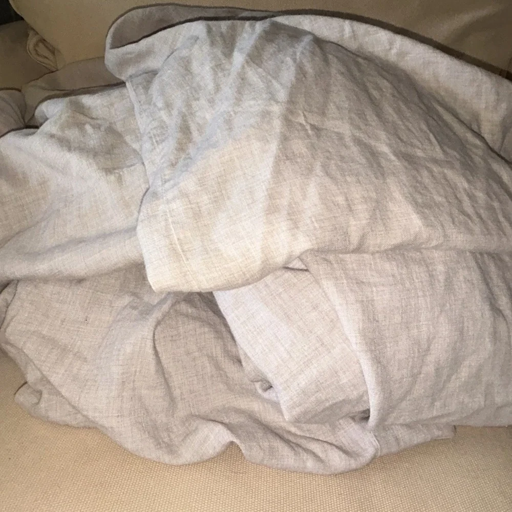 wamsutta king duvet cashmere & cotton blend